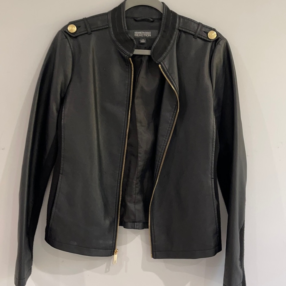 COPY - Black leather jacket